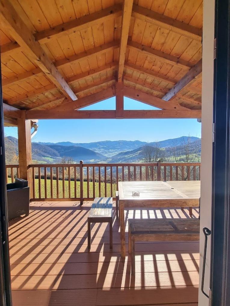 Maison De Vue Exceptionnelle Sur Les Montagnes Basque Ossès